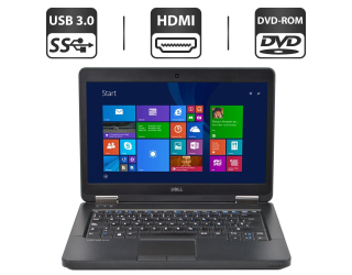 БУ Ноутбук Dell Latitude E5440 / 14&quot; (1366x768) TN / Intel Core i3-4010U (2 (4) ядра по 1.7 GHz) / 8 GB DDR3 / 240 GB SSD / Intel HD Graphics 4400 / WebCam из Европы в Дніпрі