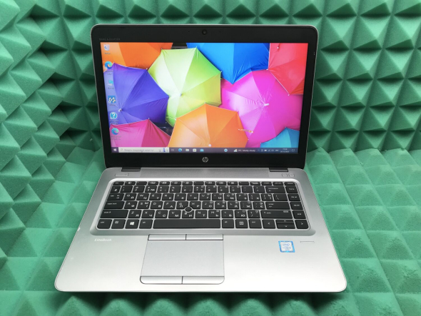 Ноутбук Б-класс HP EliteBook 840 G3 / 14&quot; (1920x1080) TN / Intel Core i5-6300U (2 (4) ядра по 2.4 - 3.0 GHz) / 8 GB DDR4 / 256 GB SSD / Intel HD Graphics 520 / WebCam / DisplayPort - 2