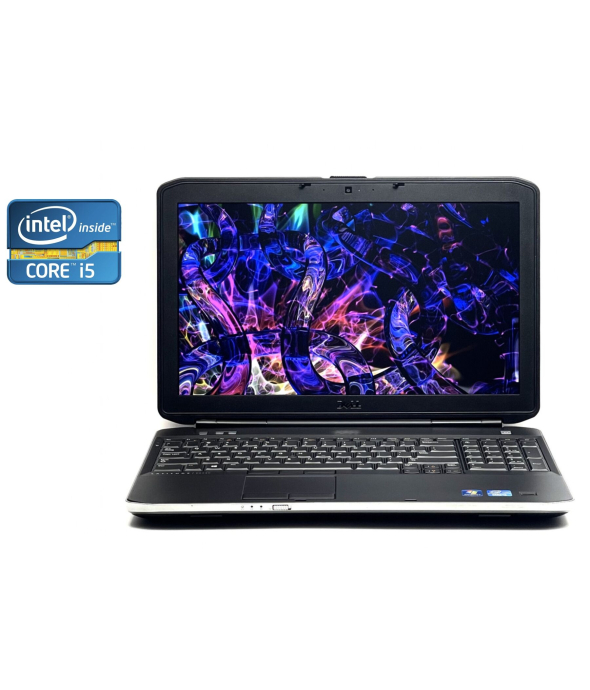 Ноутбук А-класс Dell Latitude E5530 / 15.6&quot; (1366x768) TN / Intel Core i5-3230M (2 (4) ядра по 2.6 - 3.2 GHz) / 8 GB DDR3 / 240 GB SSD / Intel HD Graphics 4000 / WebCam / DVD-RW - 1