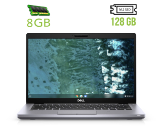 БУ Ультрабук Dell Latitude 5400 Chromebook / 14&quot; (1366x768) TN / Intel Celeron 4305u (2 ядра по 2.2 GHz) / 8 GB DDR4 / 128 GB SSD M. 2 / Intel UHD Graphics 610 / WebCam / USB 3.1 / HDMI из Европы в Дніпрі