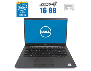 БУ Ноутбук Dell Latitude 7300 / 13.3&quot; (1920x1080) IPS / Intel Core i7-8665U (4 (8) ядра по 1.9 - 4.8 GHz) / 16 GB DDR4 / 240 GB SSD / Intel UHD Graphics 620 / HDMI из Европы в Дніпрі