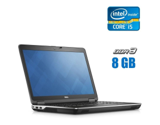 БУ Ноутбук Dell Latitude E6540 / 15.6&quot; (1366x768) TN / Intel Core i5-4210M (2 (4) ядра по 2.6 - 3.2 GHz) / 8 GB DDR3 / 256 GB SSD / Intel HD Graphics 4600 / WebCam из Европы в Днепре