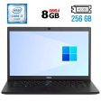 Ультрабук Б-клас Dell Latitude 7480 / 14" (1920x1080) IPS / Intel Core i7 - 6600U (2 (4) ядра по 2.6-3.4 GHz) / 8 GB DDR4 / 256 GB SSD M. 2 / Intel HD Graphics 520 / WebCam / HDMI - 1