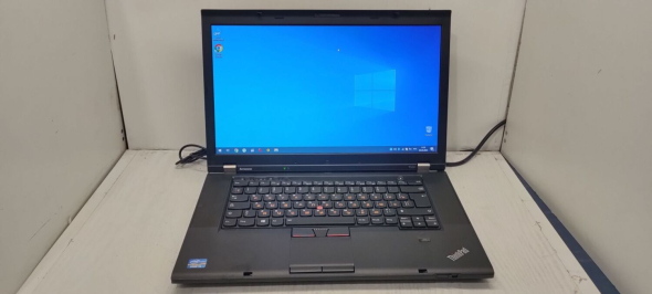 Ноутбук Б-клас Lenovo ThinkPad T530 / 15.6&quot; (1366x768) TN / Intel Core i7 - 3520M (2 (4) ядра по 2.9-3.6 GHz) / 8 GB DDR3 / 256 GB SSD / Intel HD Graphics 4000 / WebCam / без АКБ - 2