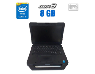 БУ Защищенный ноутбук Dell Latitude 14 Rugged 5404 / 14&quot; (1366x768) TN / Intel Core i5-4310U (2 (4) ядра по 2.0 - 3.0 GHz) / 8 GB DDR3 / 256 GB SSD / Intel HD Graphics 4400 / WebCam  из Европы в Днепре