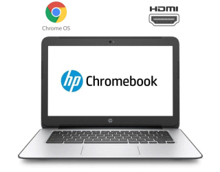 БУ Хромбук HP Chromebook 14 G4 / 14&quot; (1366x768) TN / Intel Celeron N2840 (2 ядра по 2.16 - 2.58 GHz) / 4 GB DDR3 / 16 GB SSD / Intel HD Graphics / WebCam / USB 3.0 / HDMI из Европы в Днепре