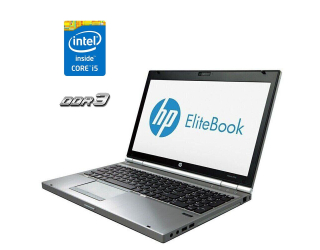 БУ Ноутбук HP EliteBook 8570p / 15.6&quot; (1600x900) TN / Intel Core i5-3230M (2 (4) ядра по 2.6 - 3.2 GHz) / 4 GB DDR3 / 320 GB HDD / Intel HD Graphics 4000 / WebCam из Европы в Дніпрі