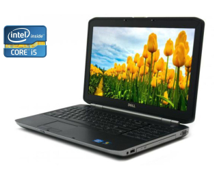 БУ Ноутбук Dell Latitude E5520 / 15.6&quot; (1366x768) TN / Intel Core i5-2430M (2 (4) ядра по 2.4 - 3.0 GHz) / 4 GB DDR3 / 320 GB HDD / Intel HD Graphics 3000 / WebCam из Европы в Днепре