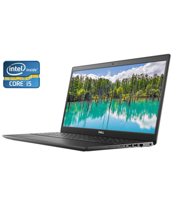 Ультрабук Dell Latitude 3510 / 15.6&quot; (1920x1080) IPS Touch / Intel Core i5-10310U (4 (8) ядра по 1.7 - 4.4 GHz) / 8 GB DDR4 / 512 GB SSD / Intel UHD Graphics / WebCam - 1