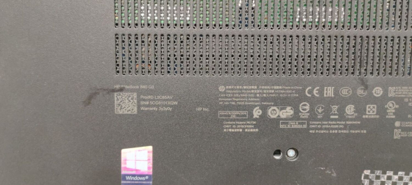 Ноутбук HP EliteBook 840 G3 / 14&quot; (1920x1080) TN / Intel Core i5-6300U (2 (4) ядра по 2.4 - 3.0 GHz) / 8 GB DDR4 / 256 GB SSD / Intel HD Graphics 520 / WebCam / АКБ не держит - 8