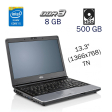 Ноутбук Fujitsu LifeBook S762 / 13.3" (1366x768) TN / Intel Core i5-3320M (2 (4) ядра по 2.6 - 3.3 GHz) / 8 GB DDR3 / 500 GB HDD / WebCam / Windwos 10 PRO Lic - 1