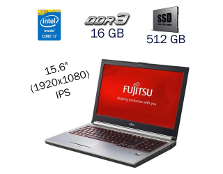 БУ Рабочая станция Fujitsu Celsius H730 / 15.6&quot; (1920х1080) IPS / Intel Core i7-4810MQ (4 (8) ядер по 2.8 - 3.8 GHz) / 16 GB DDR3 / 512 GB SSD / nVidia Quadro K1100M, 2 GB GDDR5, 128-bit / WebCam / Windows 10 PRO Lic из Европы в Днепре