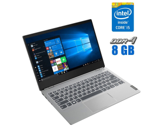 БУ Ультрабук Lenovo ThinkBook 13s-IWL / 13.3&quot; (1920x1080) IPS / Intel Core i5-8265U (4 (8) ядра по 1.6 - 3.9 GHz) / 8 GB DDR4 / 256 GB SSD / Intel UHD Graphics / WebCam из Европы в Днепре