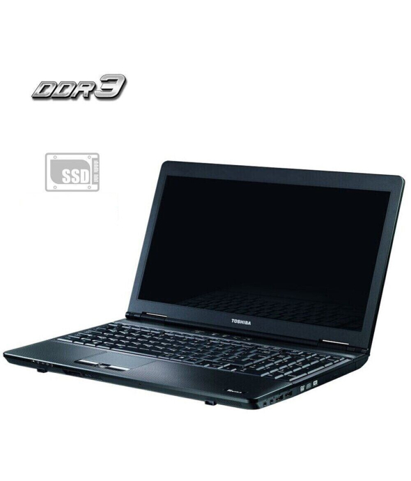 Ноутбук Toshiba Tecra A11 / 15.6&quot; (1366x768) TN / Intel Core i3-330M (2 (4) ядра по 2.13 GHz) / 4 GB DDR3 / 256 GB SSD / Intel HD Graphics / WebCam - 1