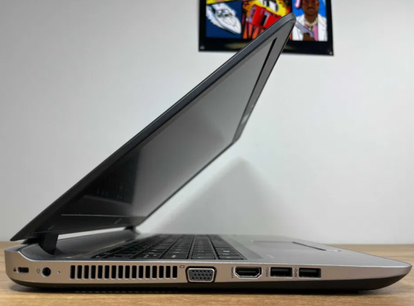 Ноутбук HP ProBook 450 G3 / 15.6&quot; (1366x768) TN / Intel Core i5-6200U (2 (4) ядра по 2.3 - 2.8 GHz) / 8 GB DDR3 / 256 GB SSD / WebCam / Fingerprint / Windows 10 PRO Lic - 6