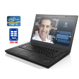 Ноутбук Lenovo ThinkPad T460 / 14" (1920x1080) TN / Intel Core i5-6300U (2 (4) ядра по 2.4 - 3.0 GHz) / 8 GB DDR4 / 240 GB SSD / Intel HD Graphics 520 / WebCam / Windows 10 Pro - 1