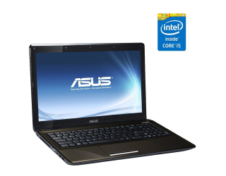 БУ Ноутбук Б-клас Asus X52F / 15.6&quot; (1366x768) TN / Intel Core i5-460M (2 (4) ядра по 2.53 - 2.8 GHz) / 4 GB DDR3 / 120 GB SSD / Intel HD Graphics / WebCam / DVD-ROM / АКБ не тримає из Европы в Дніпрі