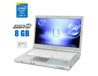 БУ Защищенный ноутбук Panasonic CF-LX6 / 14&quot; (1920x1080) IPS / Intel Core i5-7300U (2 (4) ядра по 2.6 - 3.5 GHz) / 8 GB DDR3 / 256 GB SSD / Intel HD Graphics 620 / WebCam из Европы в Днепре