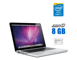 БУ Ноутбук Apple MacBook Pro A1297 / 17&quot; (1920x1200) TN / Intel Core i7-620M (2 (4) ядра по 2.66 - 3.33 GHz) / 8 GB DDR3 / 256 GB SSD NEW / nVidia GeForce GT 330M, 512 MB GDDR3, 128-bit / WebCam из Европы в Дніпрі