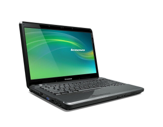 БУ Ноутбук Б - клас Lenovo G565 / 15.6&quot; (1366x768) TN / AMD Athlon II P360 (2 ядра по 2.3-3.2 GHz) / 4 GB DDR3 / 120 GB SSD / AMD Radeon HD 4200 Graphics / WebCam из Европы в Дніпрі
