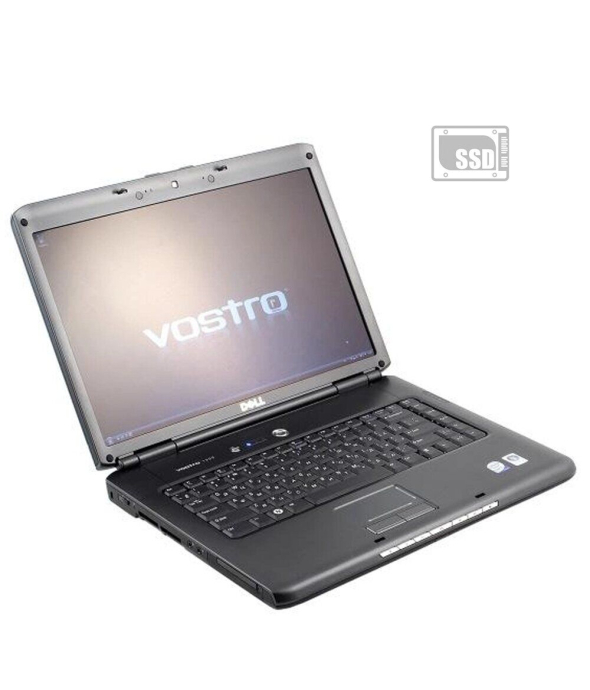 Ноутбук Dell Vostro 1500 / 15.4&quot; (1280x800) TN / Intel Core 2 Duo T5270 (2 ядра по 1.4 GHz) / 4 GB DDR2 / 128 GB SSD / Intel GMA X3100 Graphics / WebCam / АКБ не держит - 1