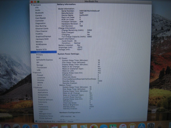 Ноутбук Apple MacBook Pro A1286 / 15.4&quot; (1440x900) TN / Intel Core i7-2635QM (4 (8) ядра по 2.0 - 2.9 GHz) / 8 GB DDR3 / 256 GB SSD / AMD Radeon HD 6490M, 256 MB GDDR5, 64-bit / WebCam - 10