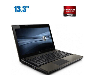 БУ Ноутбук HP ProBook 4320s / 13.3&quot; (1366x768) TN / Intel Core i3-350M (2 (4) ядра по 2.26 GHz) / 4 GB DDR3 / 320 GB HDD / AMD Radeon HD 5470, 512 MB DDR3, 64-bit / WebCam / АКБ не тримає из Европы в Дніпрі