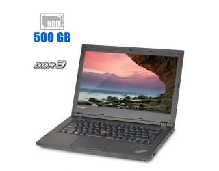 БУ Ноутбук Lenovo ThinkPad L440 / 14&quot; (1366x768) TN / Intel Core i3-4000M (2 (4) ядра по 2.4 GHz) / 4 GB DDR3 / 500 GB HDD / Intel HD Graphics 4600 / WebCam из Европы в Днепре
