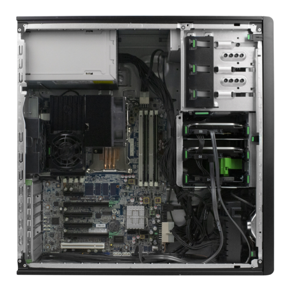 Сервер WORKSTATION HP Z420 6xCORE XEON E5-1650 3.2Ghz 8GB RAM 2x250GB HDD + GeForce GT 1030 2Гб - 4