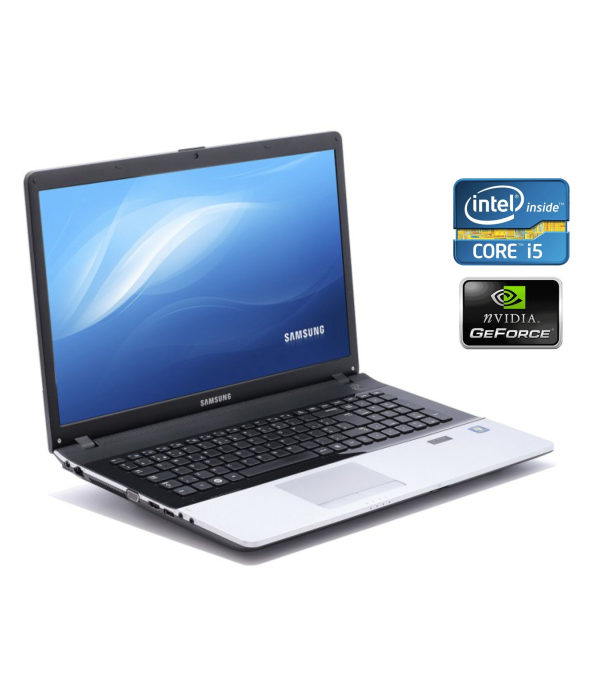 Игровой ноутбук Samsung NP300E7A-S04PL / 17.3&quot; (1366x768) TN / Intel Core i5-4210U (2 (4) ядра по 1.7 - 2.7 GHz) / 8 GB DDR3 / 500 GB HDD / nVidia GeForce GT 520MX, 1 GB GDDR3, 64-bit / WebCam / Win 10 - 1