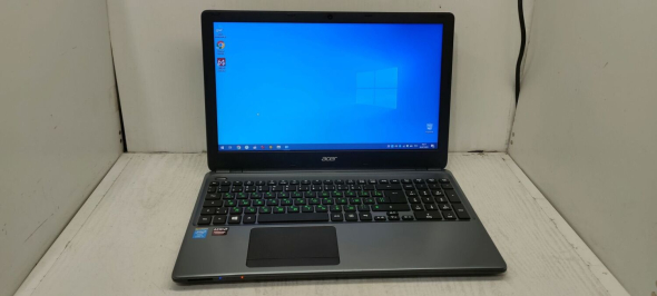 Ігровий ноутбук Acer Aspire E1 - 572G / 15.6&quot; (1366x768) TN / Intel Core i7-4500U (2 (4) ядра по 1.8 - 3.0 GHz) / 8 GB DDR3 / 256 GB SSD / AMD Radeon R7 M265, 2 GB DDR3, 64-bit / WebCam - 2