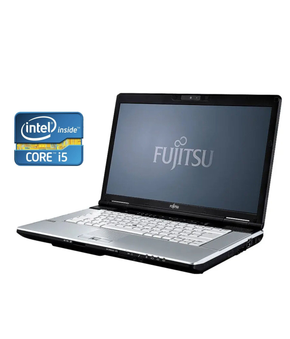 Ноутбук Fujitsu LifeBook S751 / 14&quot; (1366x768) TN / Intel Core i5-2520M (2 (4) ядра по 2.5 - 3.2 GHz) / 8 GB DDR3 / 128 GB SSD / Intel HD Graphics 3000 / WebCam / DVD-RW / Win 10 Pro - 1