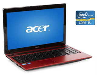 БУ Ноутбук Acer Aspire 5742Z / 15.6&quot; (1366x768) TN / Intel Core i5-520M (2 (4) ядра по 2.4 - 2.93 GHz) / 8 GB DDR3 / 500 GB HDD / Intel HD Graphics / WebCam / DVD-RW / Win 10 Pro из Европы в Днепре