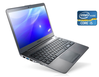 БУ Ультрабук Samsung 530U / 13.3 &quot; (1366x768) TN / Intel Core i5-3317U (2 (4) ядра по 1.7 - 2.6 GHz) / 8 GB DDR3 / 120 GB SSD / Intel HD Graphics 4000 / WebCam / Win 10 Pro из Европы в Дніпрі