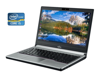 БУ Ноутбук Fujitsu LifeBook E734 / 13.3&quot; (1366x768) TN / Intel Core i5-4210M (2 (4) ядра по 2.6 - 3.2 GHz) / 8 GB DDR3 / 128 GB SSD / Intel HD Graphics 4600 / WebCam / Win 10 из Европы в Днепре