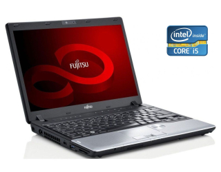 БУ Нетбук Fujitsu LifeBook P702 / 12.1&quot; (1280x800) TN / Intel Core i5-3230M (2 (4) ядра по 2.6 - 3.2 GHz) / 8 GB DDR3 / 500 GB HDD / Intel HD Graphics 4000 / WebCam / Win 10 из Европы в Днепре
