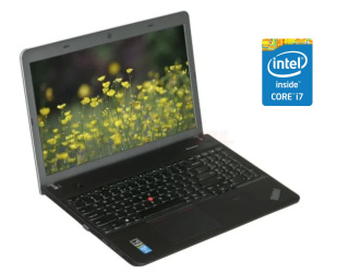 БУ Ноутбук Lenovo ThinkPad E540 / 15.6&quot; (1366x768) TN / Intel Core i7-4702MQ (4 (8) ядра по 2.2 - 3.2 GHz) / 8 GB DDR3 / 250 GB SSD / Intel HD Graphics 4600 / WebCam / DVD-ROM / Win 10 из Европы в Днепре