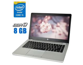 БУ Ультрабук HP EliteBook Folio 9480m / 14&quot; (1600x900) TN / Intel Core i5-4310U (2 (4) ядра по 2.0 - 3.0 GHz) / 8 GB DDR3 / 256 GB SSD / Intel HD Graphics 4400 / WebСam из Европы в Дніпрі