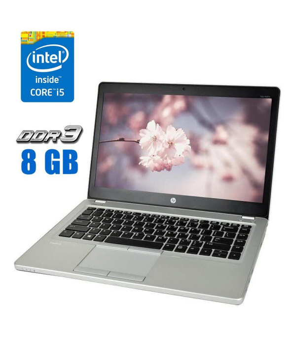 Ультрабук HP EliteBook Folio 9480m / 14&quot; (1600x900) TN / Intel Core i5-4310U (2 (4) ядра по 2.0 - 3.0 GHz) / 8 GB DDR3 / 256 GB SSD / Intel HD Graphics 4400 / WebСam - 1