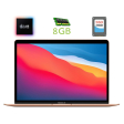 Ноутбук Apple MacBook Air A2337 (2020) / 13.3" (2560x1600) IPS / Apple M1 (8 ядер по 2.1 - 3.2 GHz) / 8 GB DDR3 / 256 GB SSD / Apple M1 GPU / WebCam - 1