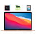 Ноутбук Apple MacBook Air A2337 / 13.3" (2560x1600) IPS / Apple M1 (8 ядер по 2.1 - 3.2 GHz) / 8 GB DDR3 / 256 GB SSD / Apple M1 GPU / WebCam