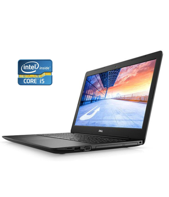 Ноутбук Dell Latitude 3590 / 15.6&quot; (1920x1080) TN / Intel Core i5-8250U (4 (8) ядра по 1.6 - 3.4 GHz) / 8 GB DDR4 / 120 GB SSD / Intel UHD Graphics 620 / WebCam - 1