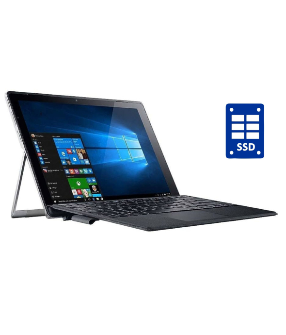 Нетбук-трансформер Acer Switch Alpha 12 SA5-271p / 12&quot; (2160x1440) IPS Touch / Intel Core i3-6006U (2 (4) ядра по 2.0 GHz) / 4 GB DDR3 / 128 GB SSD / Intel HD Graphics 520 / WebCam / Win 10 Pro - 1