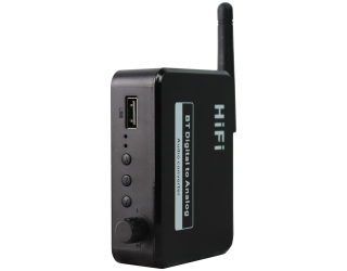 БУ Цифро-аналоговый аудио преобразователь HiFi BLS-B35 Bluetooth 5.1/USB/AUX/RCA/Toslink из Европы в Днепре