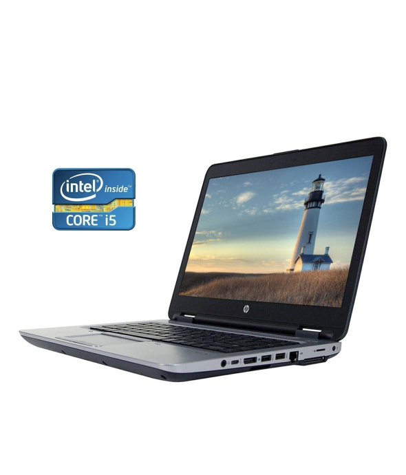 Ноутбук HP ProBook 650 G2/ 15.6 &quot; (1920x1080) IPS / Intel Core i5-6300U (2 (4) ядра по 2.4 - 3.0 GHz) / 8 GB DDR4 / 256 GB SSD / Intel HD Graphics 520 / WebCam - 1