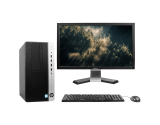 БУ HP ProDesk 600 G3 MT MicroTower Intel Core i5-6500 16Gb RAM 128Gb SSD + 22&quot; Dell E2211HB FullHD TN из Европы в Днепре