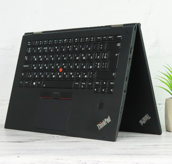 Сенсорний ноутбук-трансформер 14&quot; Lenovo ThinkPad X1 Yoga 2 Generation Intel Core i7-7600U 16Gb RAM 512Gb SSD NVMe 2K QHD IPS + Стилус - 4