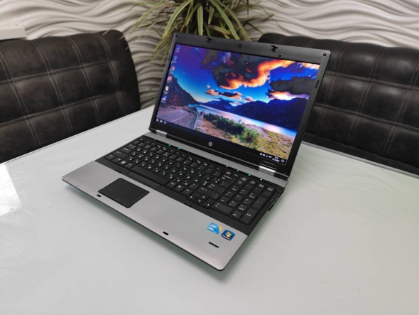 Ноутбук Б-класс HP ProBook 6550b / 15.6&quot; (1366x768) TN / Intel Core i5-450M (2 (4) ядра по 2.4 - 2.66 GHz) / 4 GB DDR3 / 500 GB HDD / Intel HD Graphics / WebCam / VGA - 4