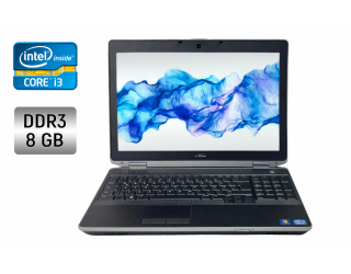 БУ Ноутбук Dell Latitude E6530 / 15.6&quot; (1920x1080) TN / Intel Core i3-2350M (2 (4) ядра по 2.3 GHz) / 8 GB DDR3 / 465 GB HDD / Intel HD Graphics 3000 / WebCam / DVD-RW из Европы в Днепре