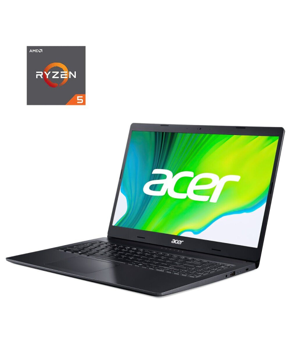 Ноутбук Acer Aspire 3 A315-23-R617 / 15.6&quot; (1920x1080) TN / AMD Ryzen 5 3500u (4 (8) ядра по 2.1 - 3.7 GHz) / 16 GB DDR4 / 1000 GB SSD / AMD Radeon Vega 8 Graphics / WebCam / Win 10 Pro - 1
